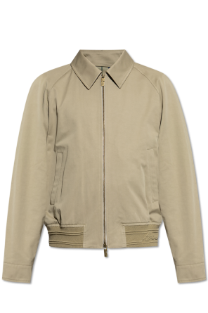 ジャケット ALEXANDER MCQUEEN COTTON JACKET Alexander McQueen Graffiti Logo Reversible Cotton Jacket in